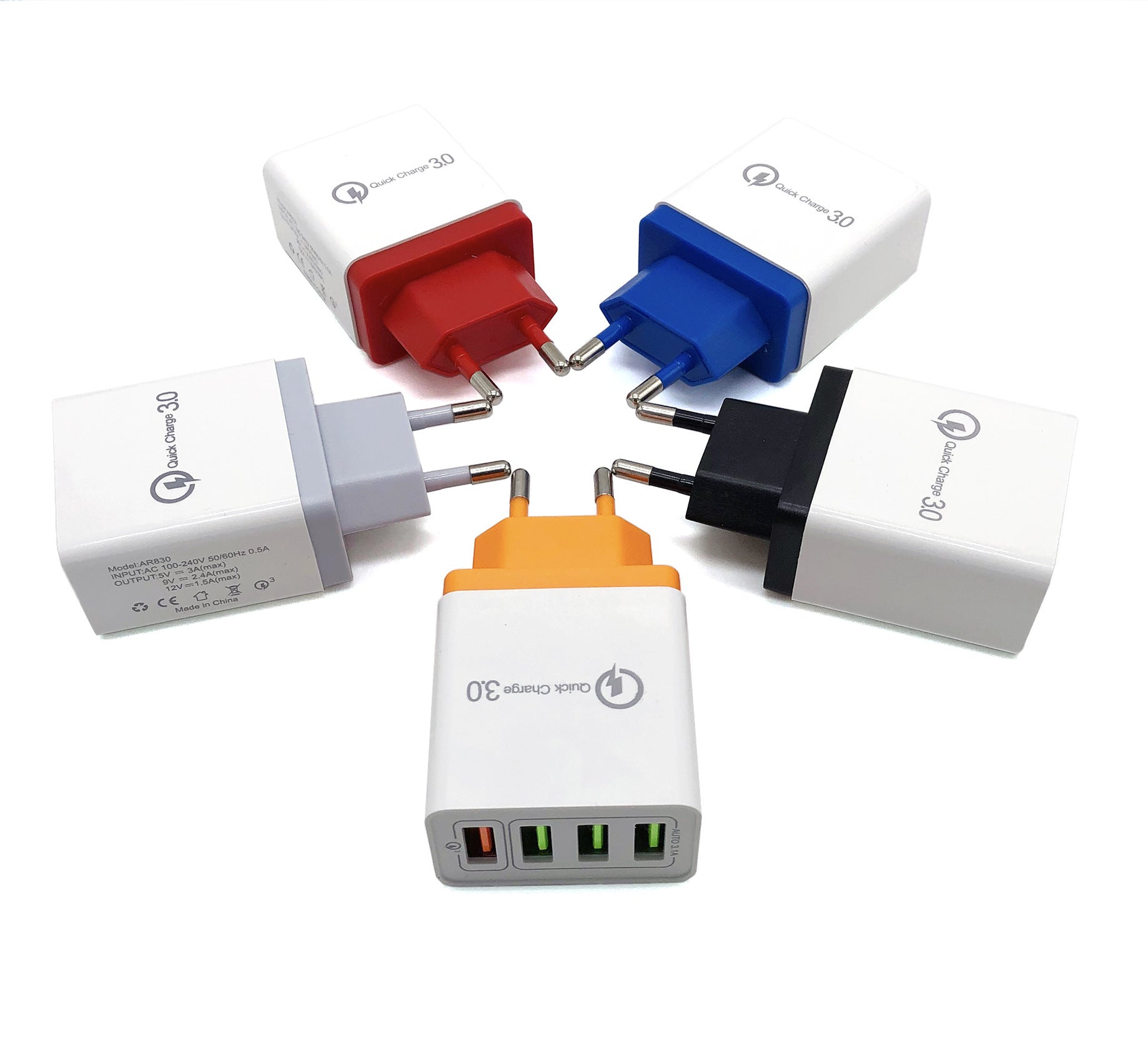 QuickCharge 4-in-1 USB Adapter