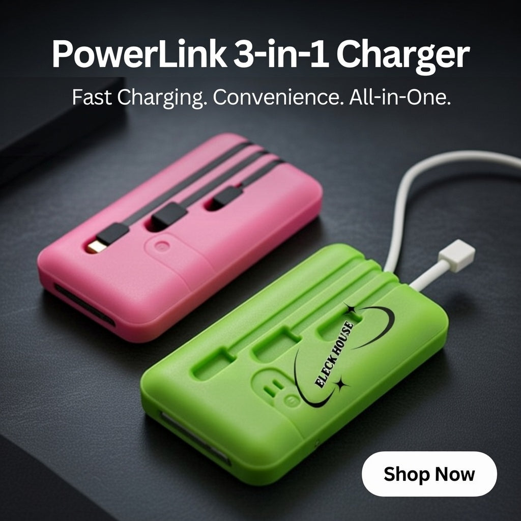 PowerBank 3-in-1 Charger