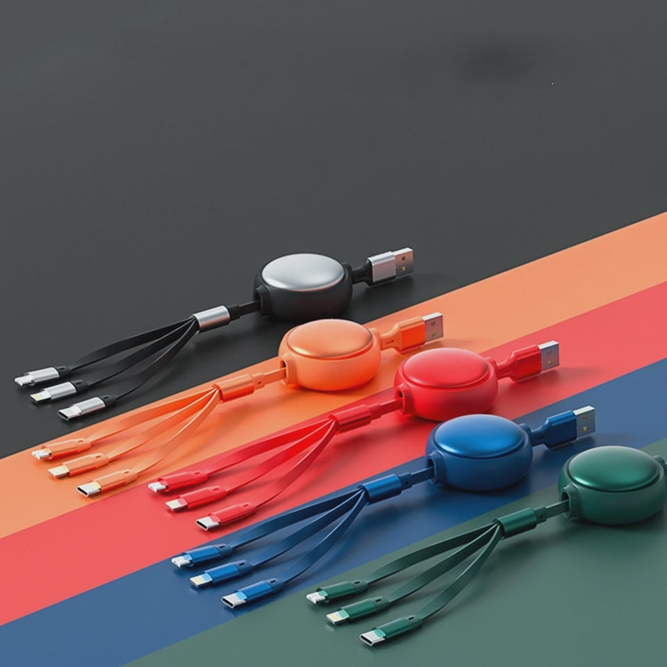 FlexiCharge 3-in-1 USB Cable